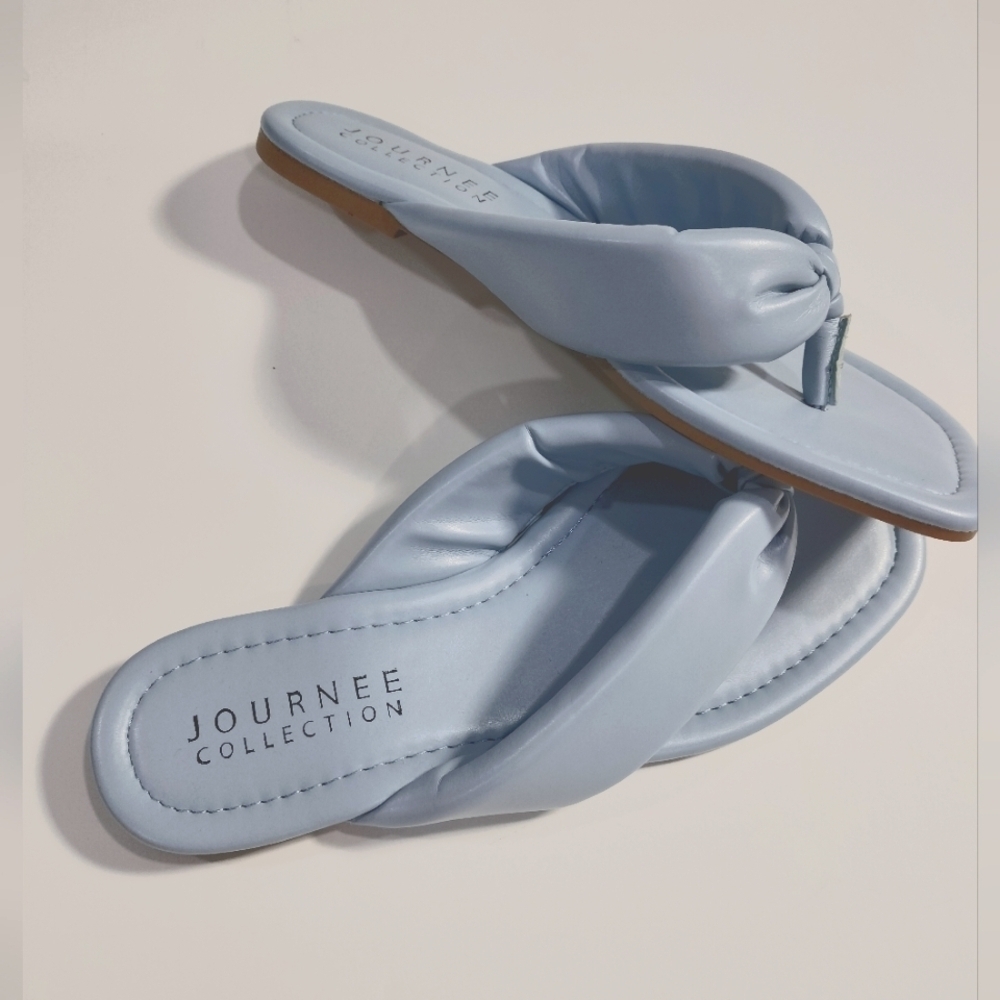 Women's Sandal Size 9 Blue - Picture 3 of 3